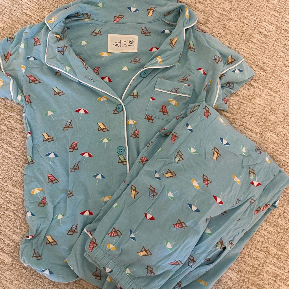 Cats pajamas beach pajama set